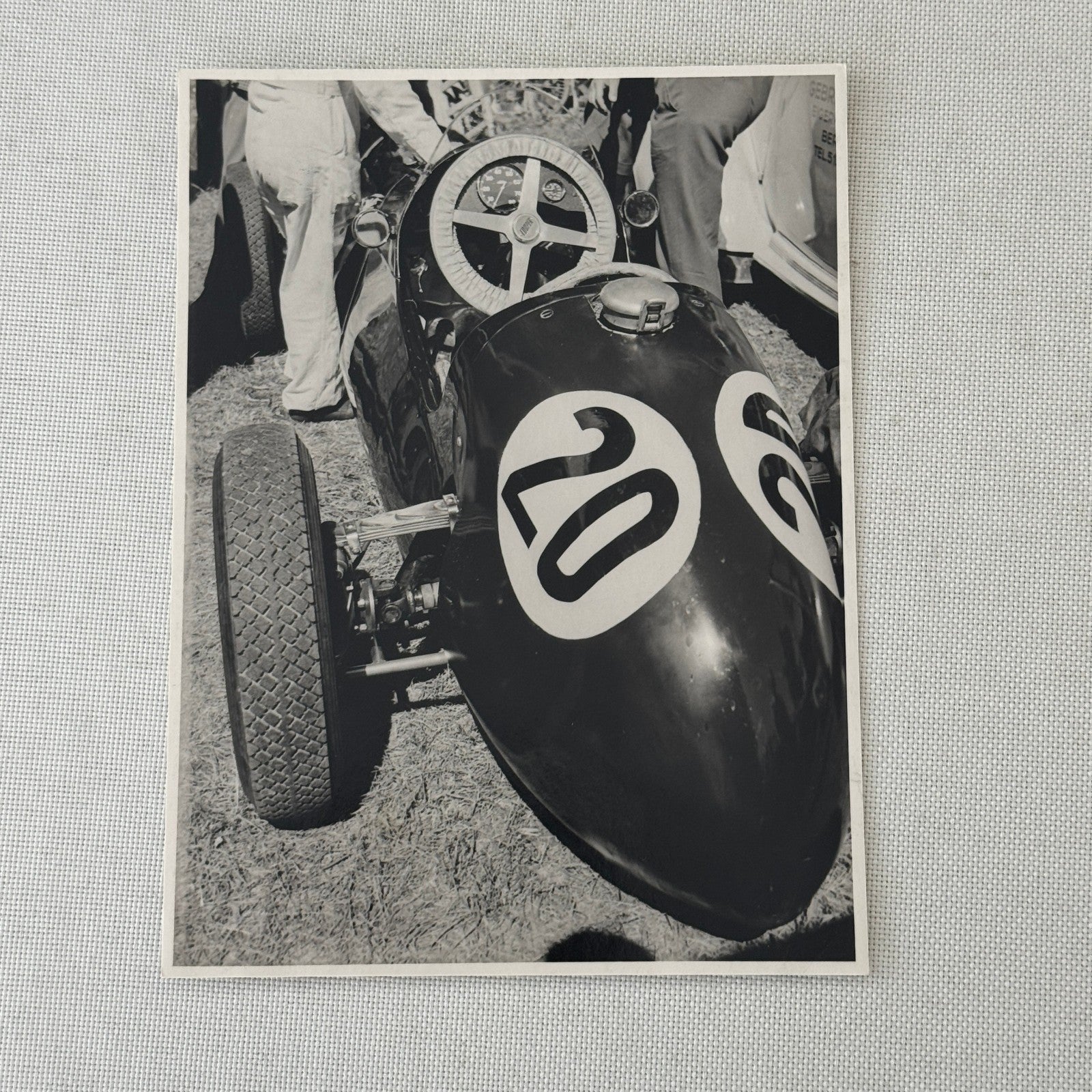 1953 Cooper T23 Bristol Bern Switzerland Swiss Racing Photo Photograph Print