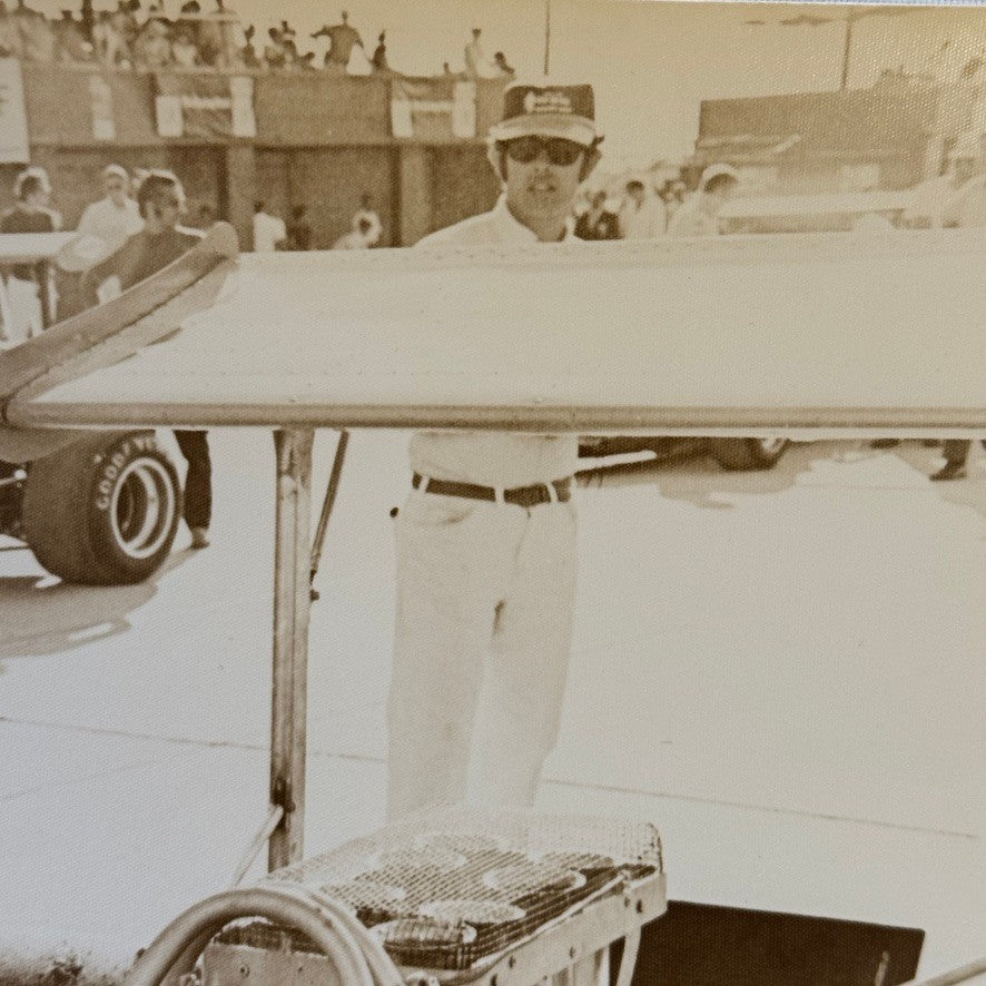 Vintage Racing Photo Photograph Dick Smothers Driver Car Motorsport Race