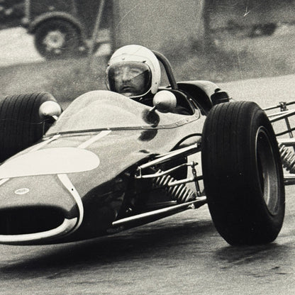 Juan Manuel Fangio Son Cacho Fangio Brands Hatch UK Press Photo Photograph