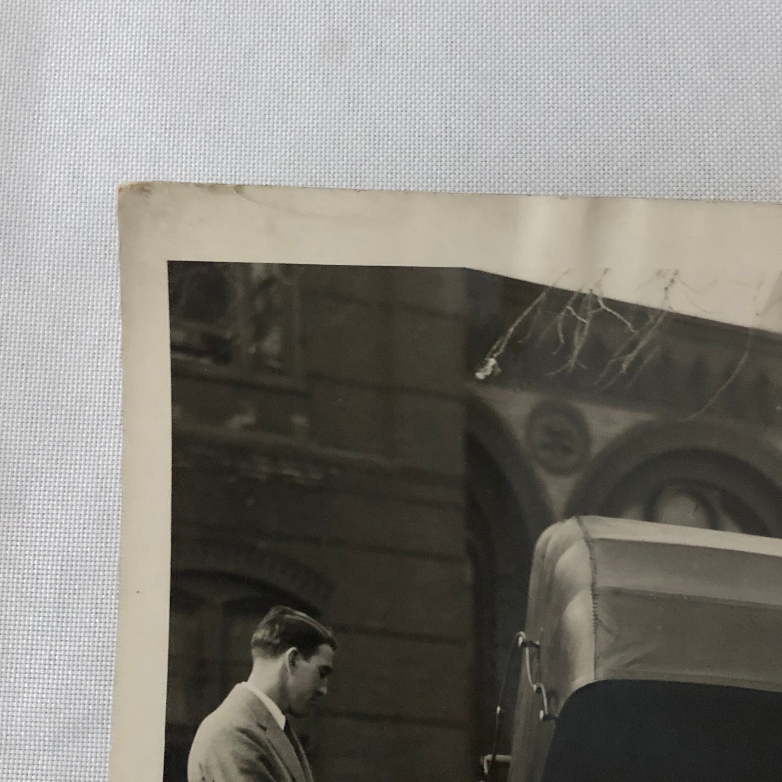 Press Photo Photograph Horse Carriage with Modern Car at Smithsonian Museum 1931