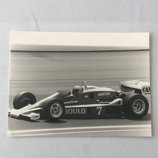Vintage Indy Indianapolis Racing Photograph Mario Andretti 1978 DPPI