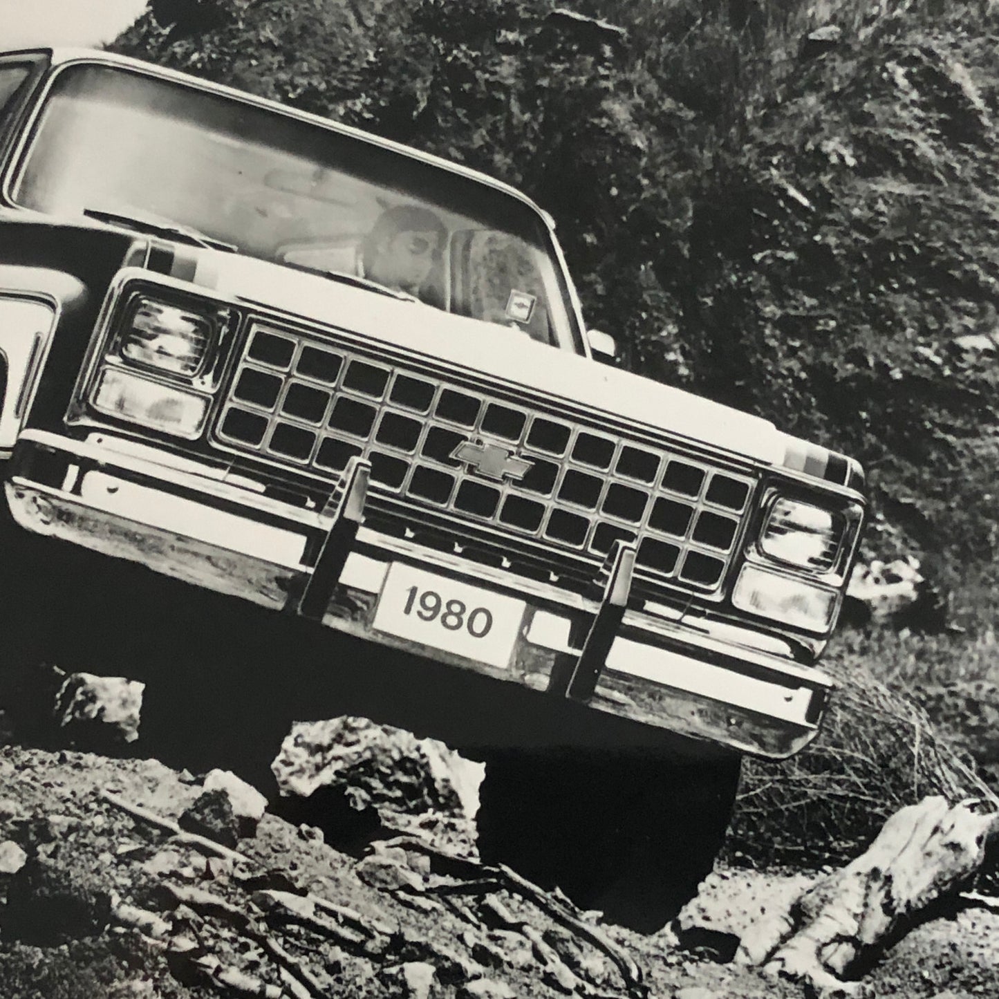 1980 Chevrolet Blazer Truck Press Photo Photograph Print Chevy
