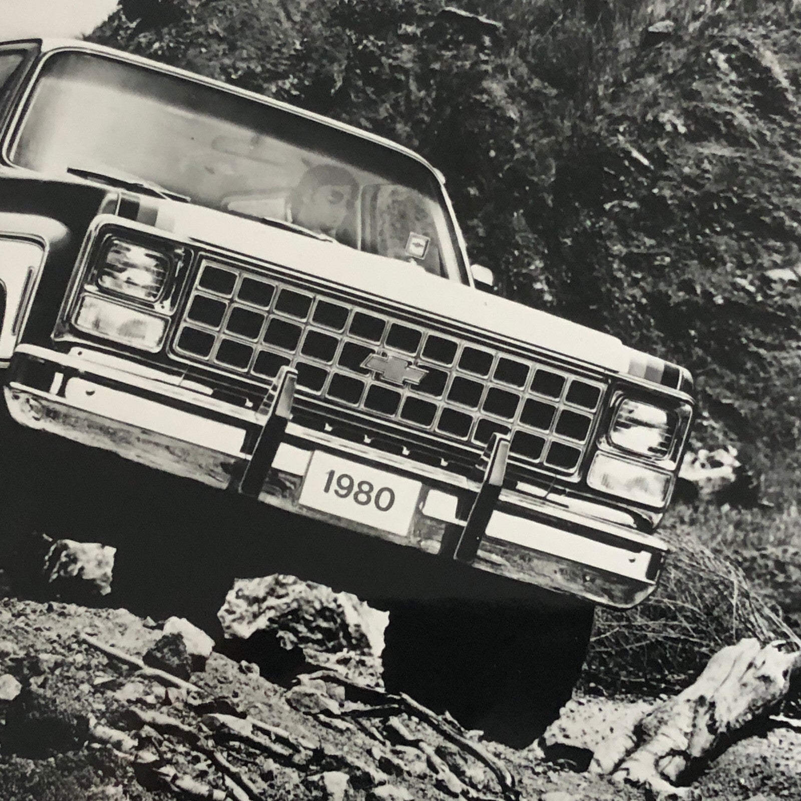 1980 Chevrolet Blazer Truck Press Photo Photograph Print Chevy