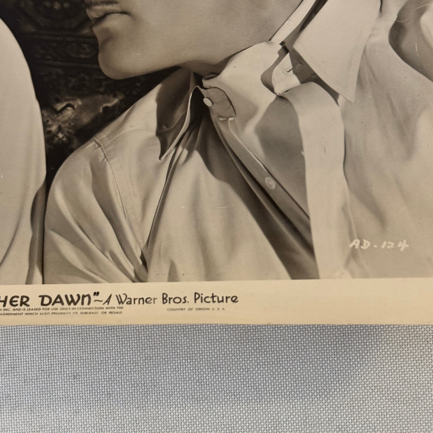 Vintage Movie Press Photo Photograph Another Dawn Film Errol Flynn Kay Francis