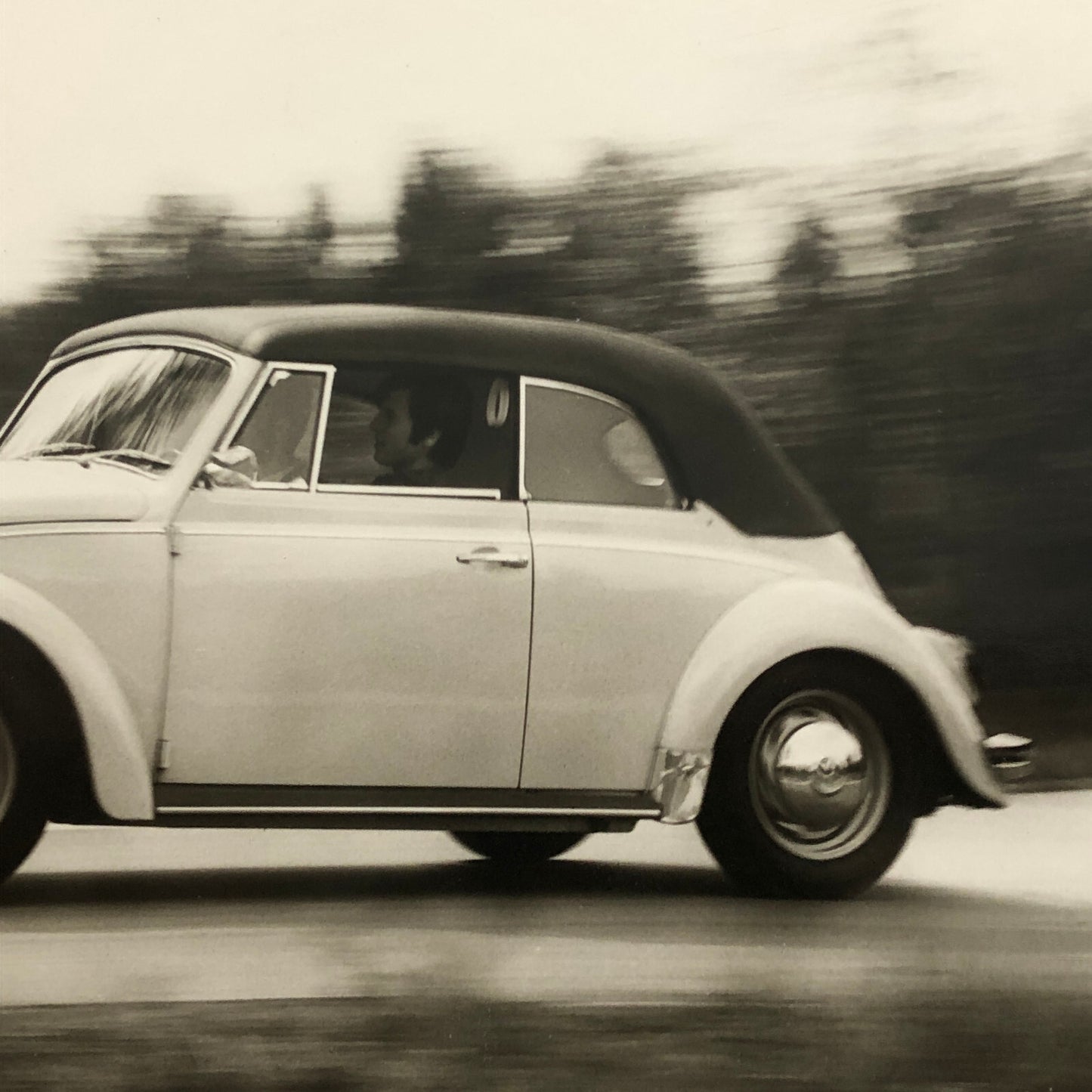 Vintage Volkswagen VW Beetle Car Photo Photograph Print