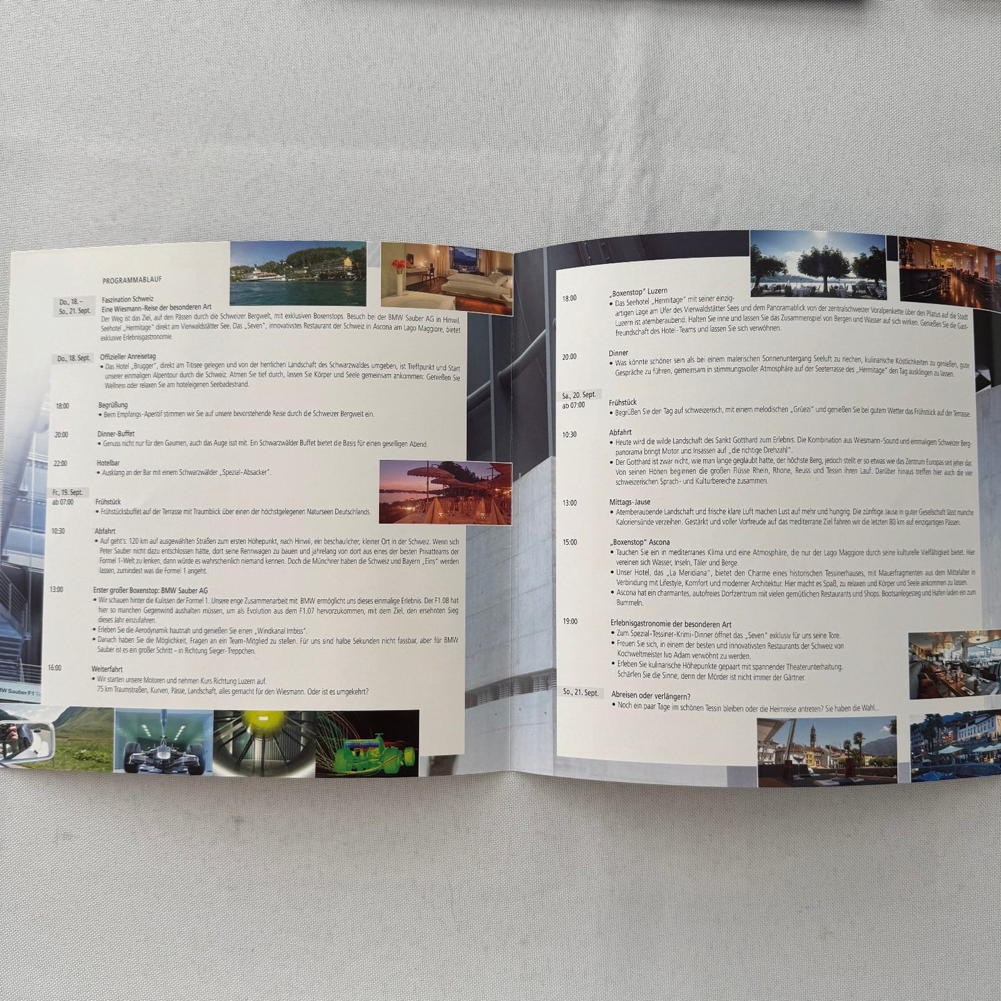 Wiesmann Car Sales Brochure Catalog Lot Wiesmann Roadster German Text