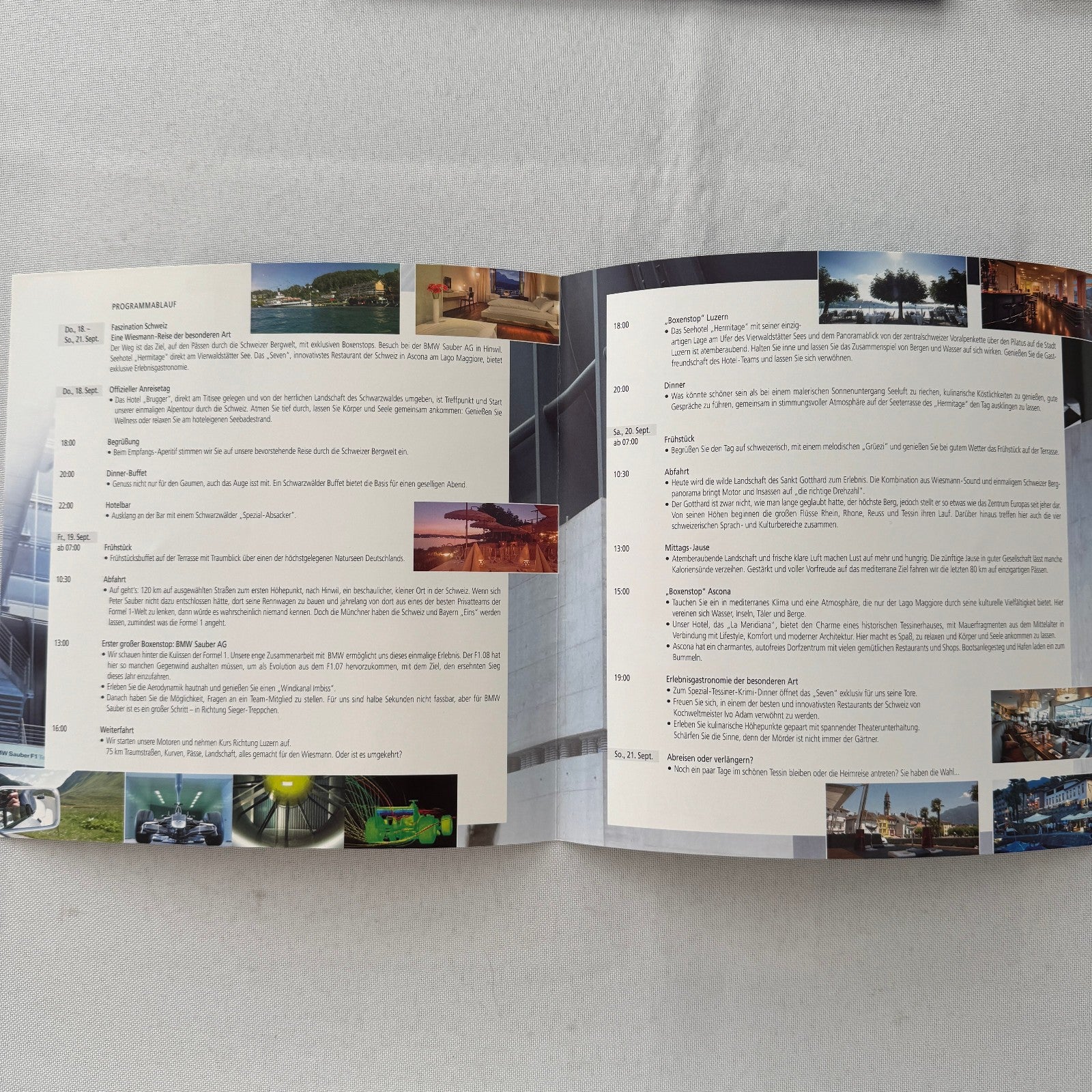 Wiesmann Car Sales Brochure Catalog Lot Wiesmann Roadster German Text