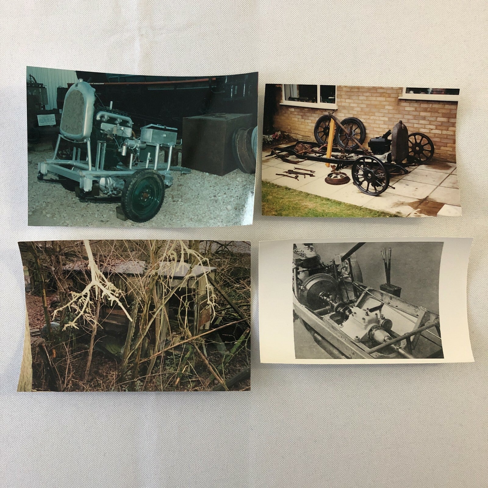 Antique BEAN Car Barn Find Junk Yard Parts Photo Photograph Print Lot of 13
