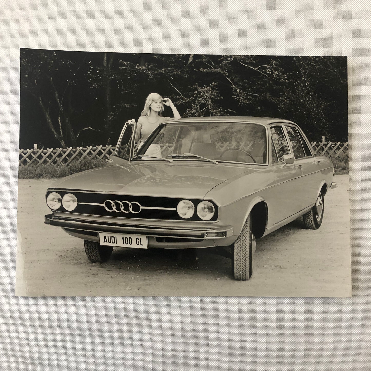 Audi 100 GL Factory Press Photo Photograph Audi 100GL