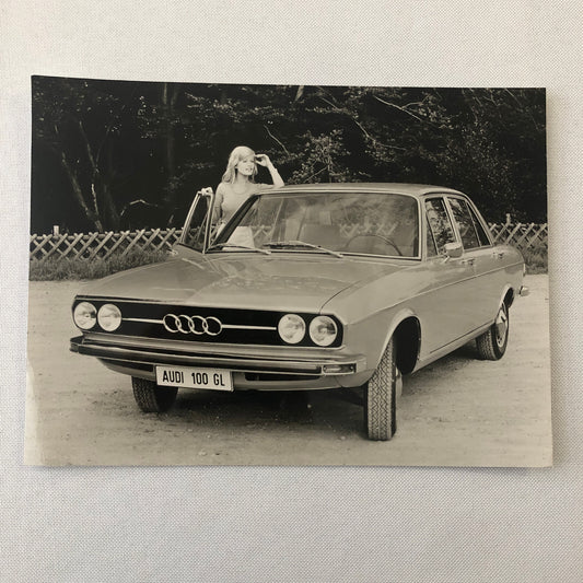 Audi 100 GL Factory Press Photo Photograph Audi 100GL