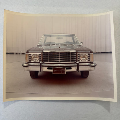 1975 Ford Granada Sedan Car Photo Photograph Print Vintage