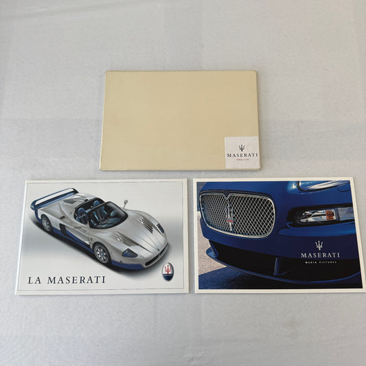 2014 Maserati Press Kit Brochure CD Quattroporte Coupe GT Spyder MC12 +