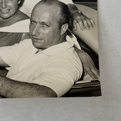 Juan Manuel Fangio Retirement Vacation Holiday Italian Press Photo F1 Racing
