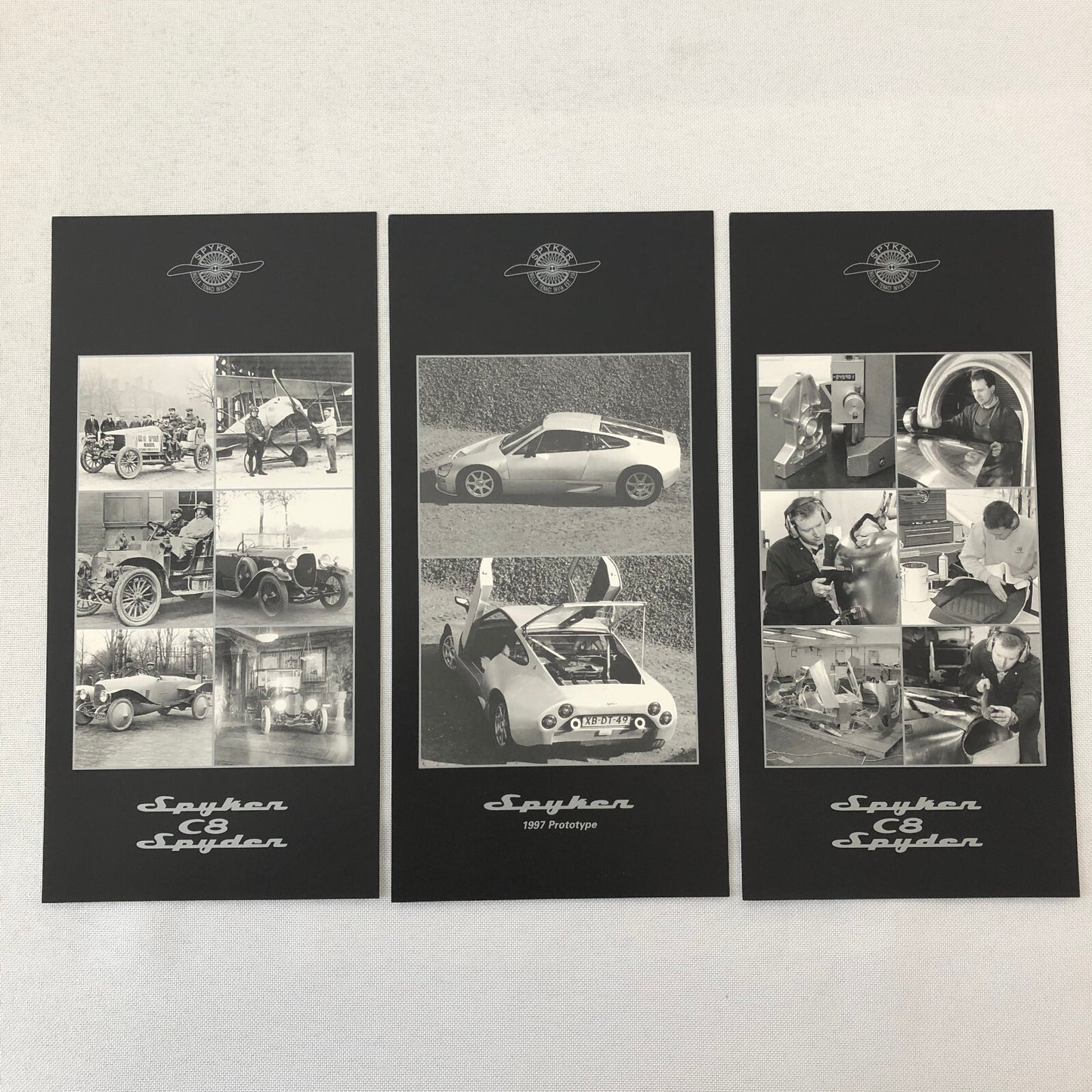 Spyker C8 Spyder Car Sales Brochure Catalog