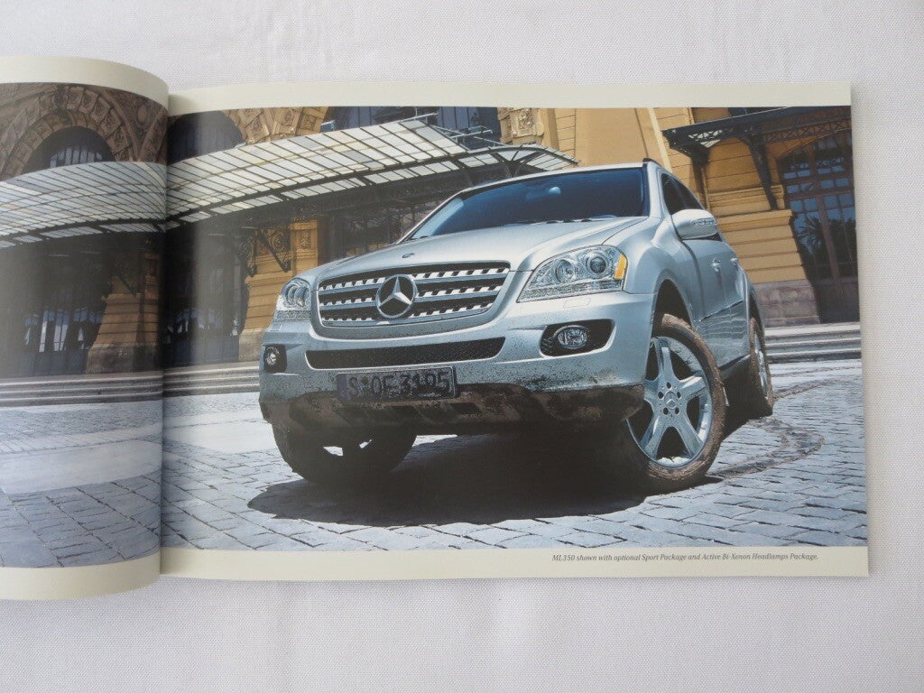 2007 Mercedes M Class Sales Brochure Catalog