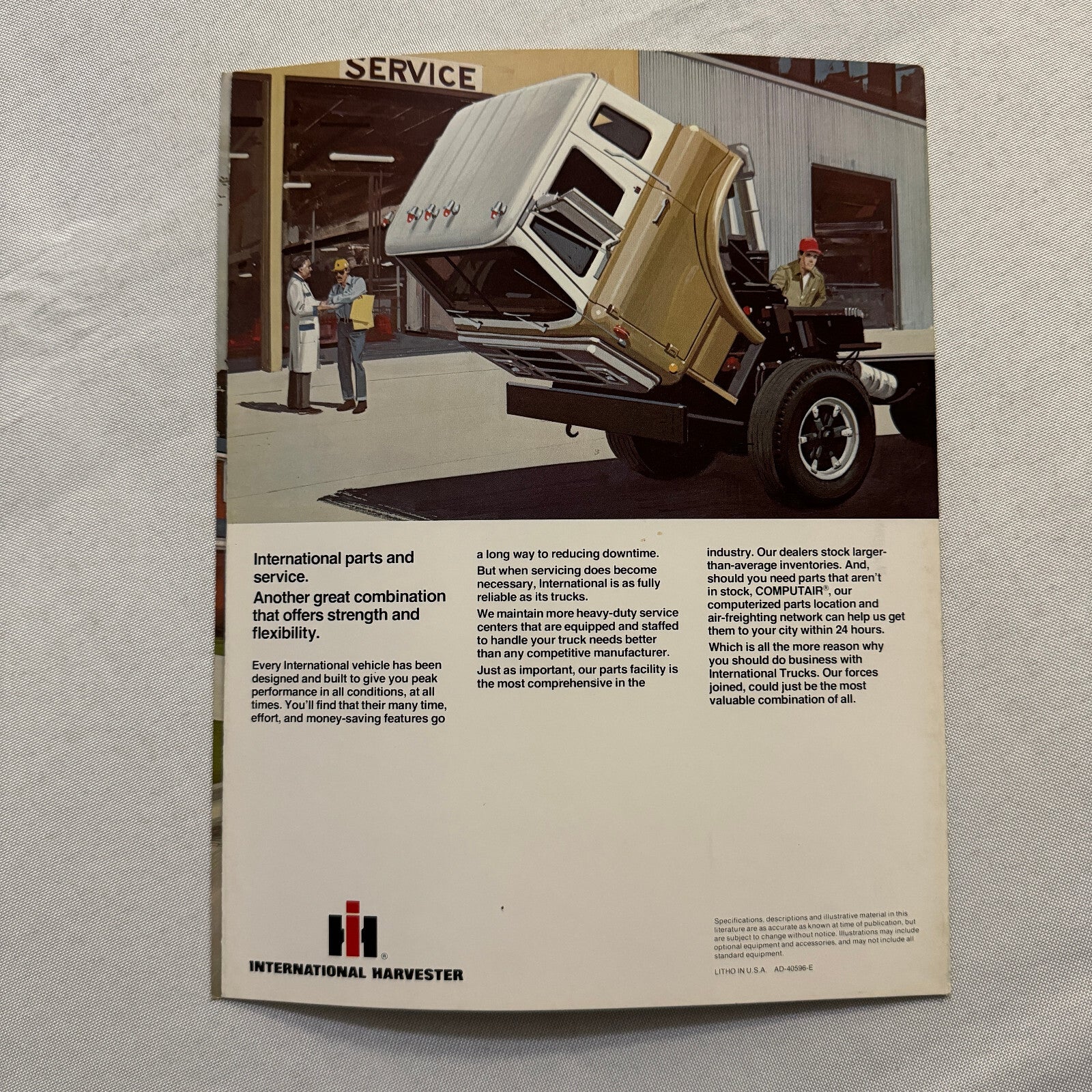 International COF 5370 Garbage Truck Refuse Truck Sales Brochure Catalog