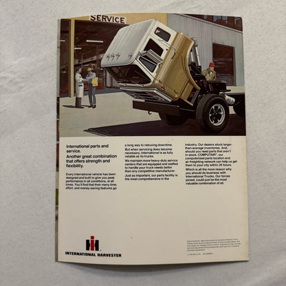 International COF 5370 Garbage Truck Refuse Truck Sales Brochure Catalog