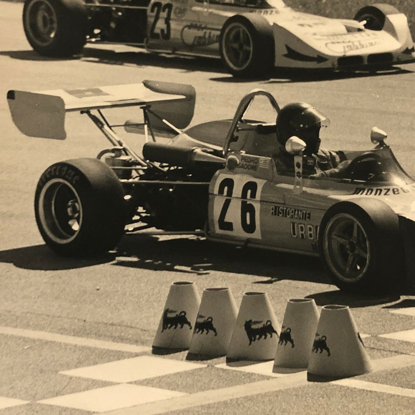 Vintage Racing Car Photo Photograph Print 209