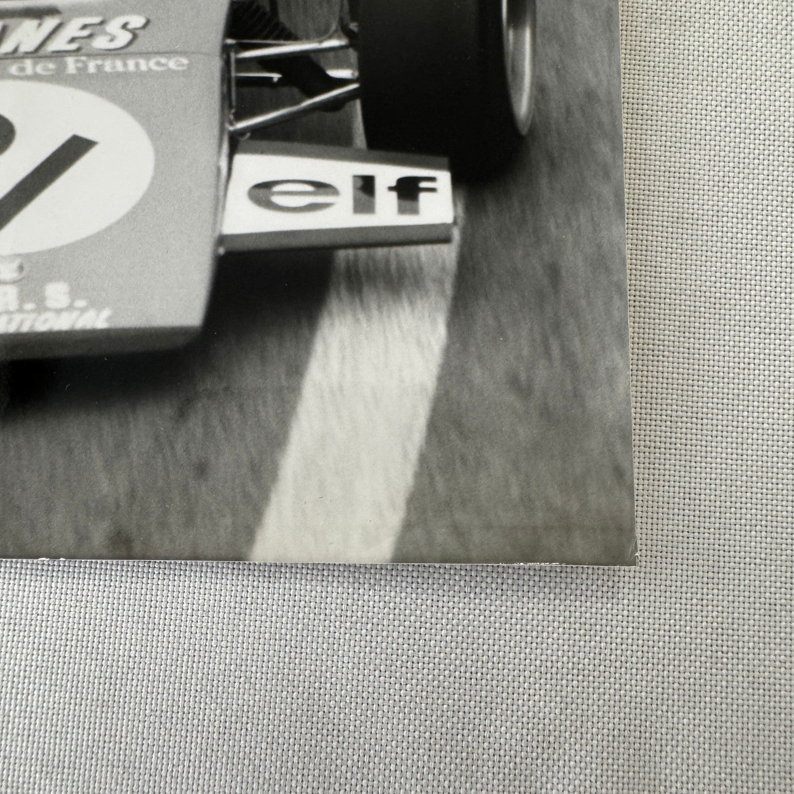 1976 Jacques Laffite Ligier JS5 Gitanes F1 Racing Car DPPI Press Photo Vintage