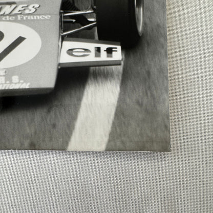 1976 Jacques Laffite Ligier JS5 Gitanes F1 Racing Car DPPI Press Photo Vintage
