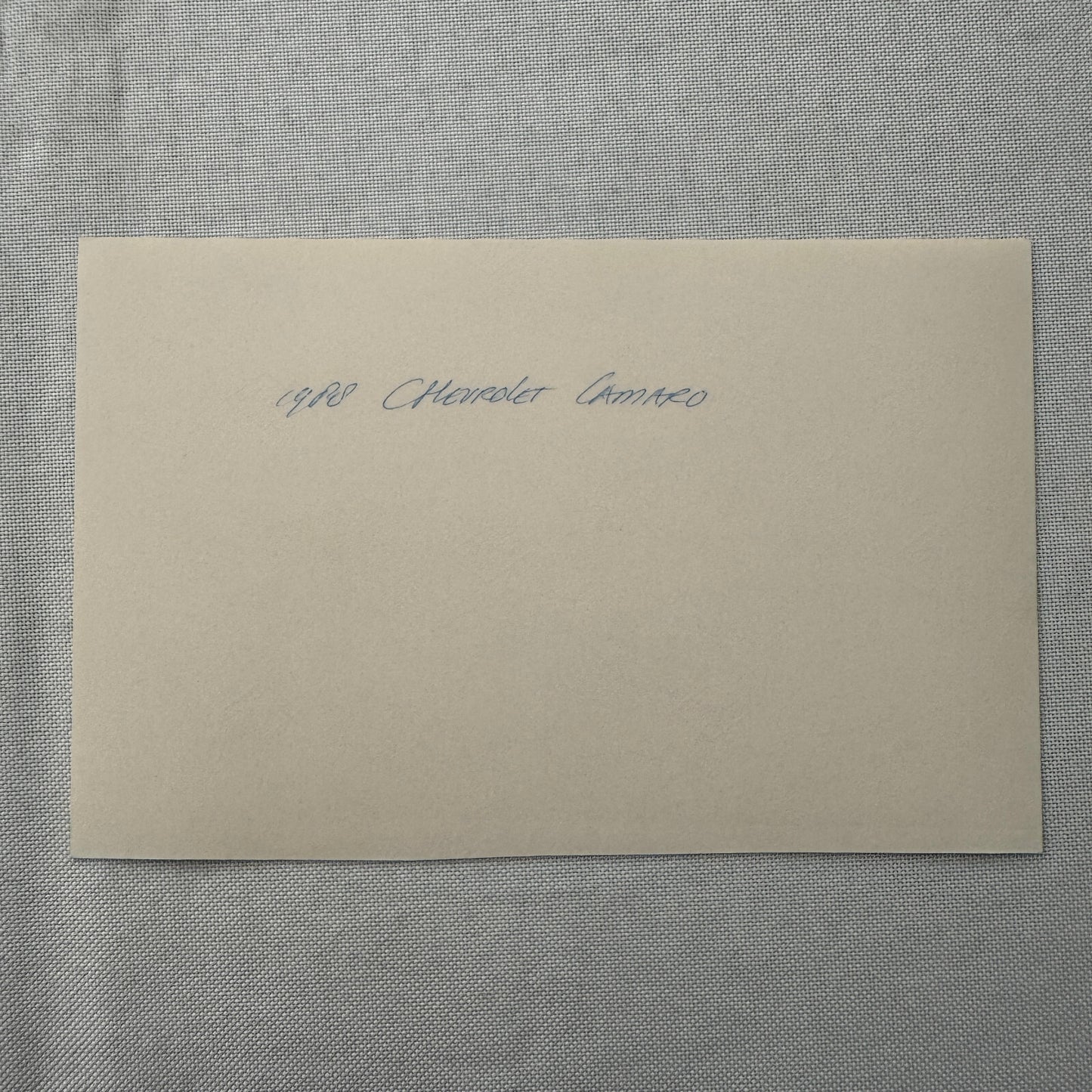 1988 Chevrolet CamaroFactory Press Photo Photograph Vintage