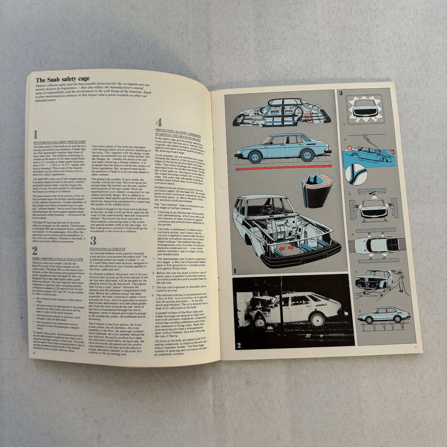Saab 900 Engineering Features Book Brochure 1979 Saab 900 Turbo GLi EMS GLE