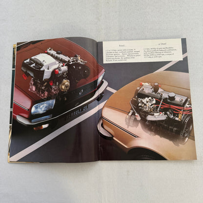 Renault 20 Car Sales Brochure Catalog Vintage Advertising TS TX GTD