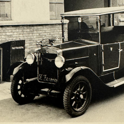 Vintage Photograph Photo Print Car Automobile European