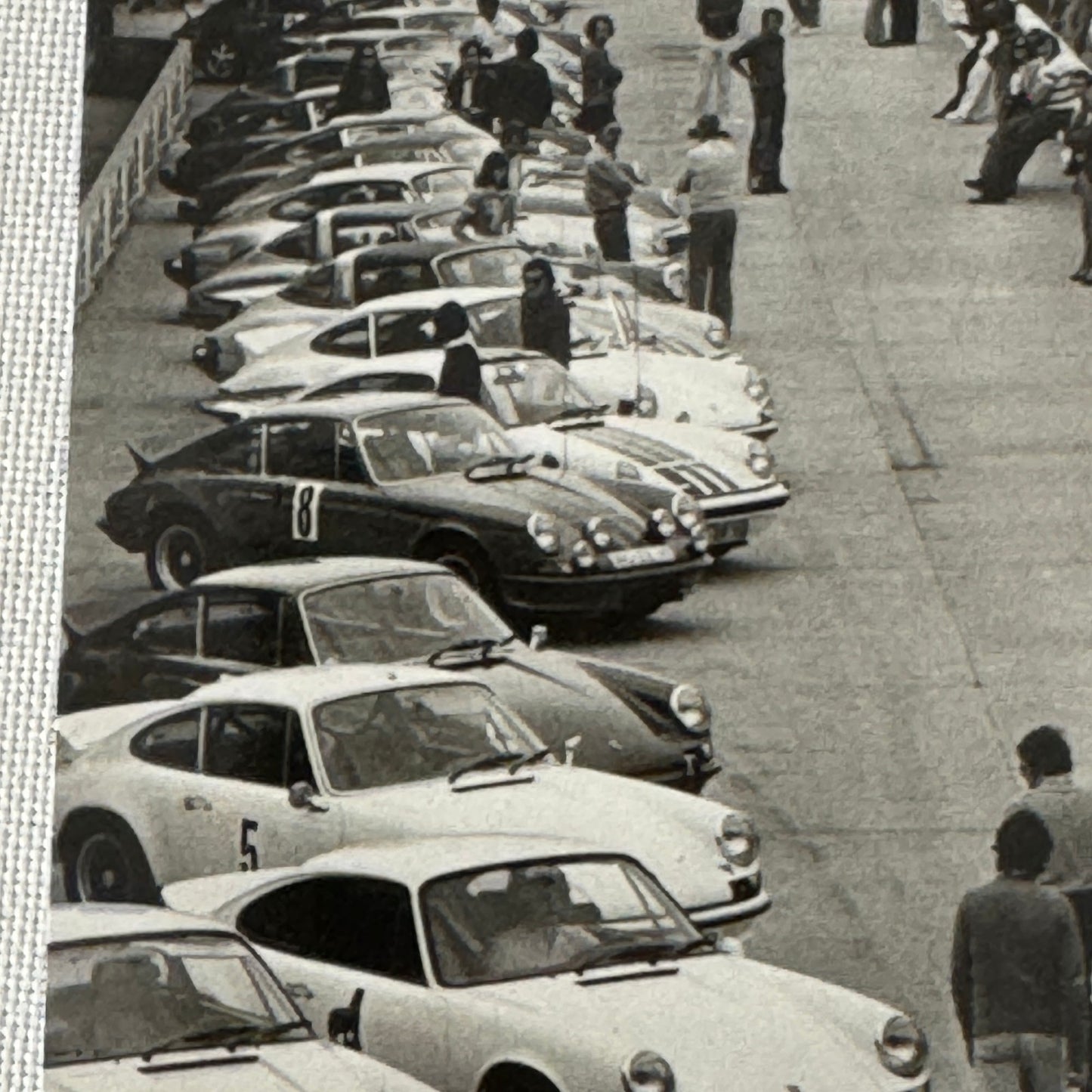 Vintage Porsche Racing Car Photo Photograph Porsche 911 Club Event 1974