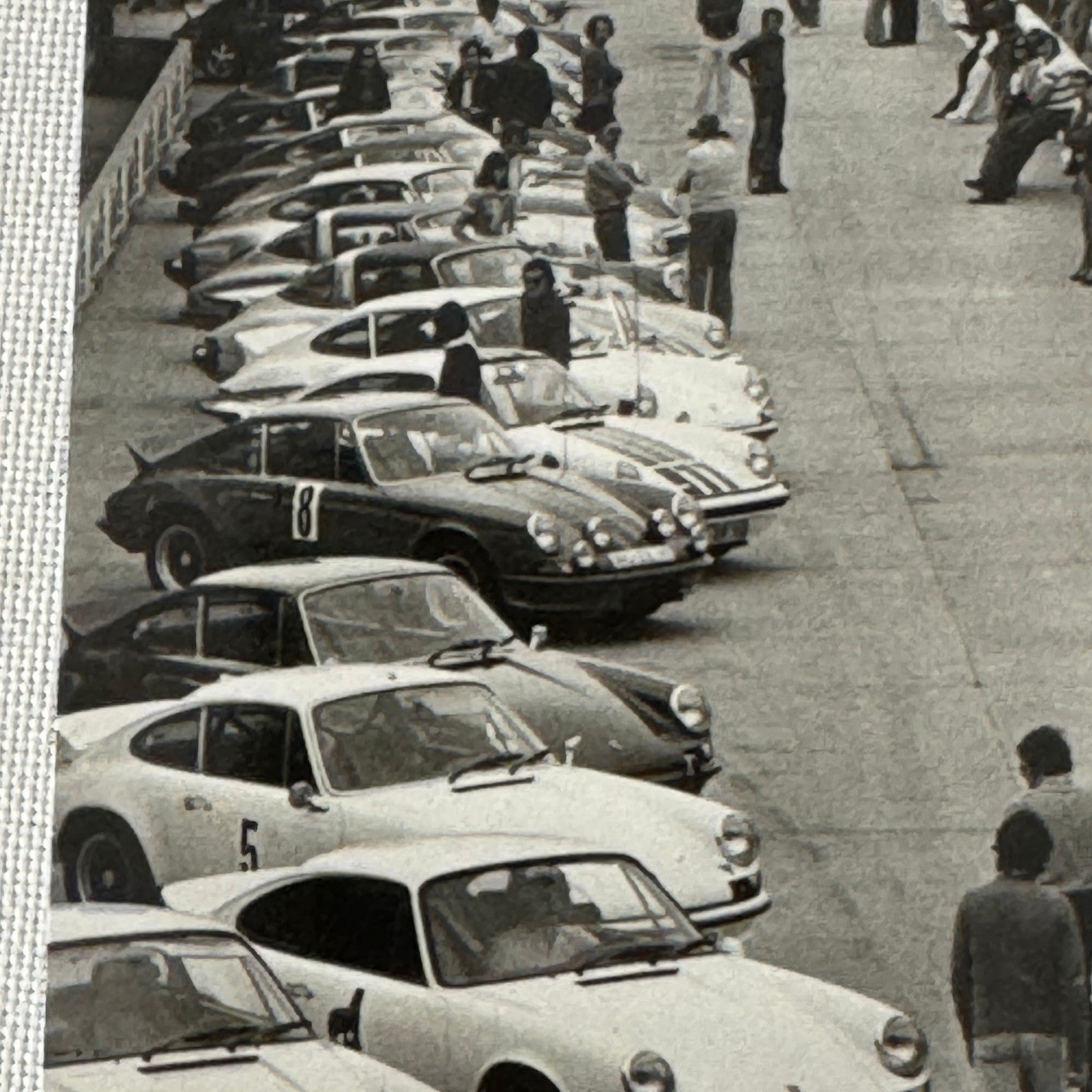 Vintage Porsche Racing Car Photo Photograph Porsche 911 Club Event 1974