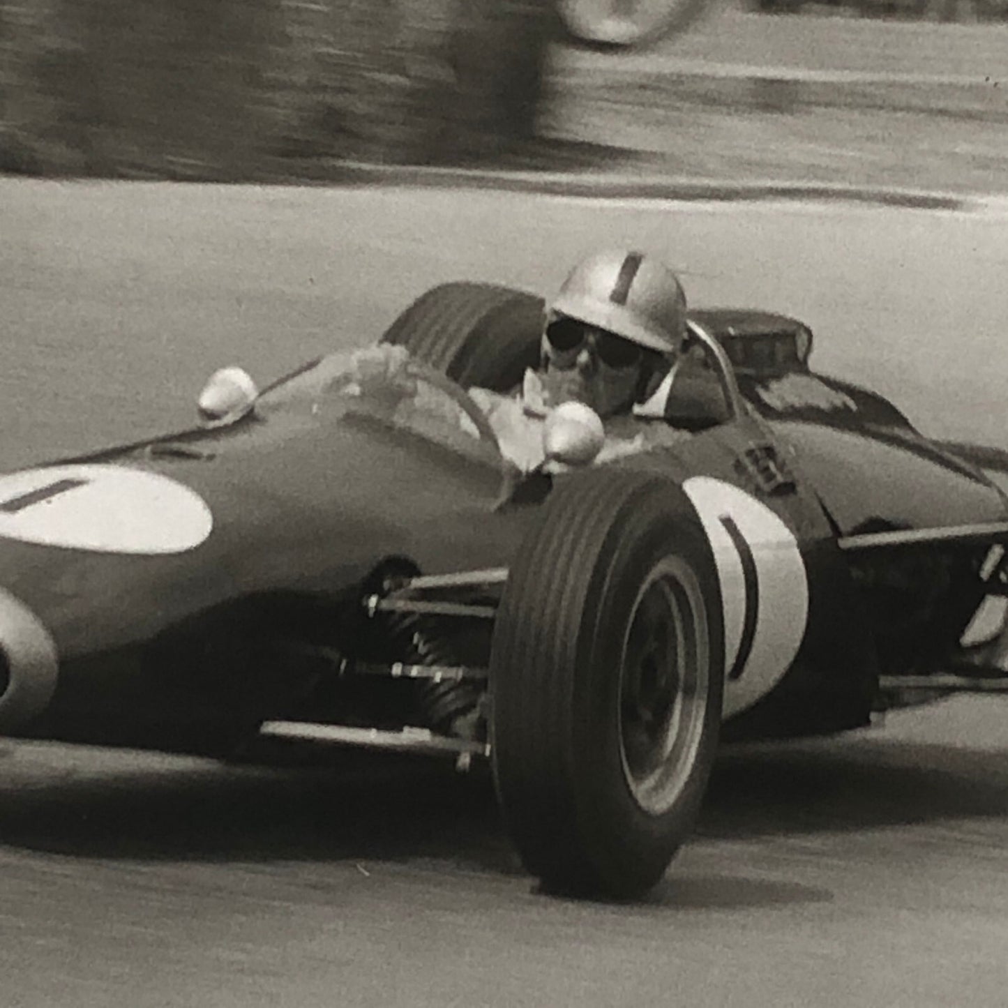 Vintage Grand Prix Racing Car Photo Photograph Print Gunther Molter
