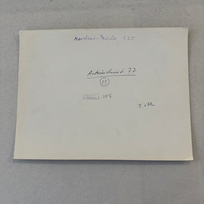 Vintage Porsche 935 Martini Racing Car Photo Photograph Print