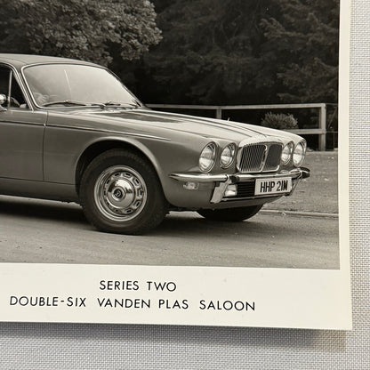 Daimler Series Two Double Six Vanden Plas Saloon Photo Photograph Jaguar