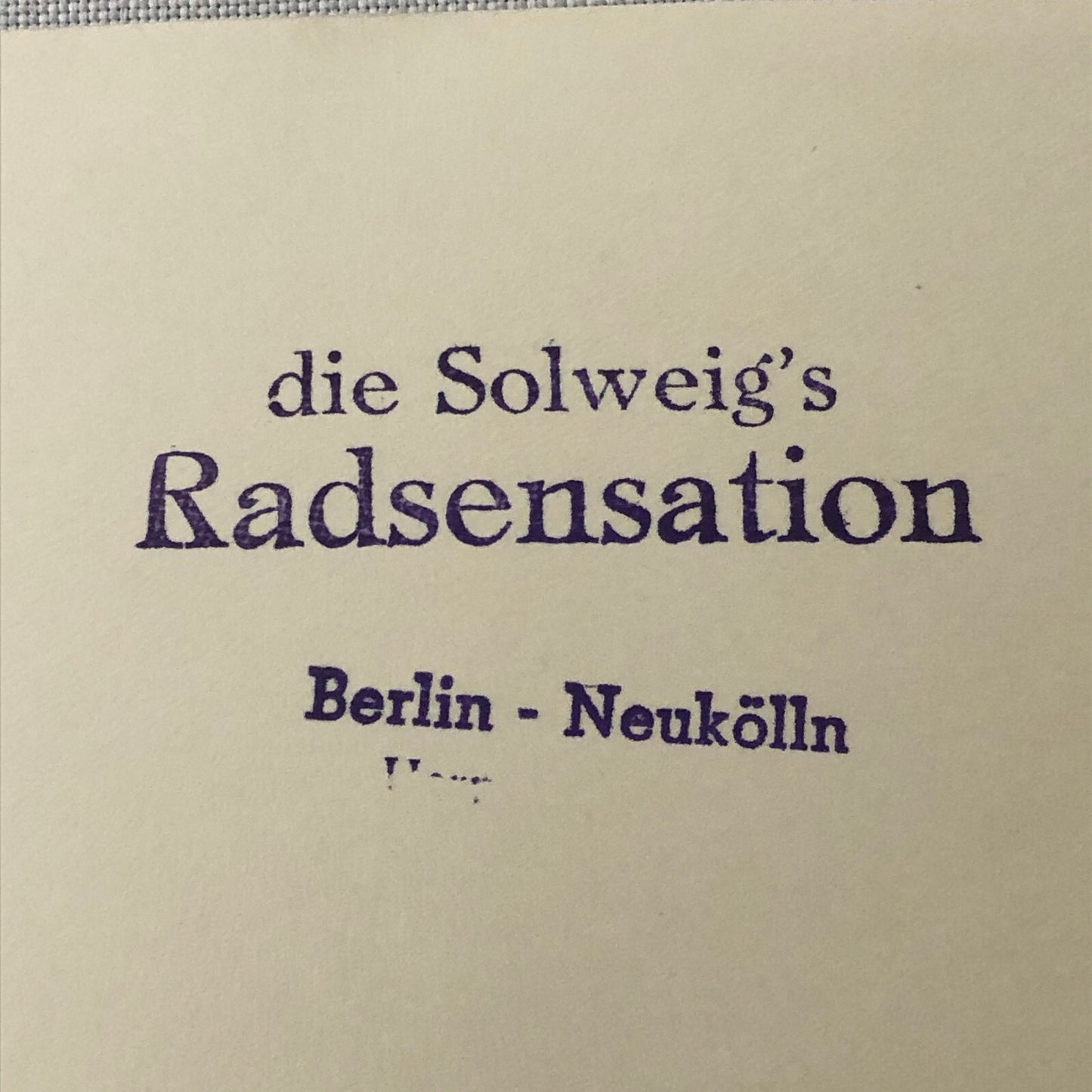 Circus Clown Performer on Mini Bicycle Bike Photograph Photo Berlin Germany