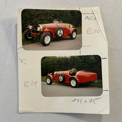 Bugatti Kit Car Replica Volkswagen VW Based Photo Photograph Print Lot 4 Vintage