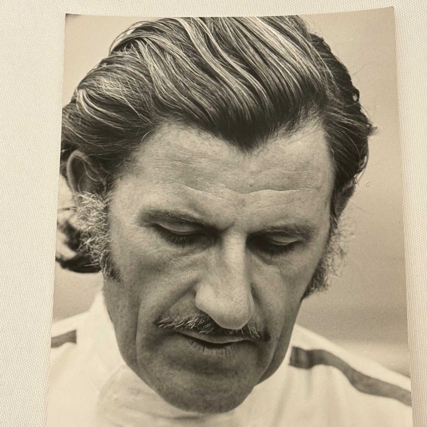 Vintage Racing Photo 1971 Hockenheim F2 Race Graham Hill Driver Motorsport