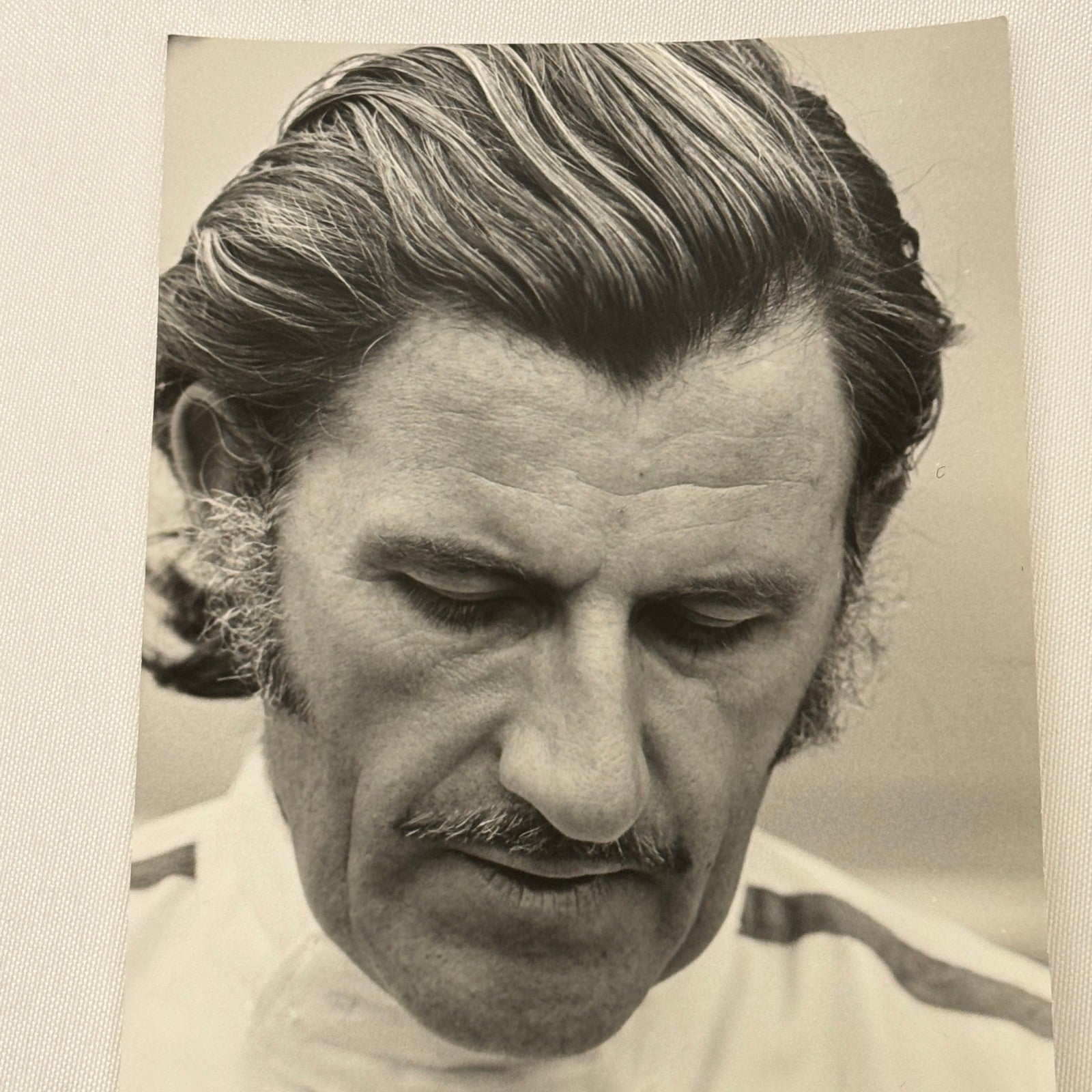 Vintage Racing Photo 1971 Hockenheim F2 Race Graham Hill Driver Motorsport
