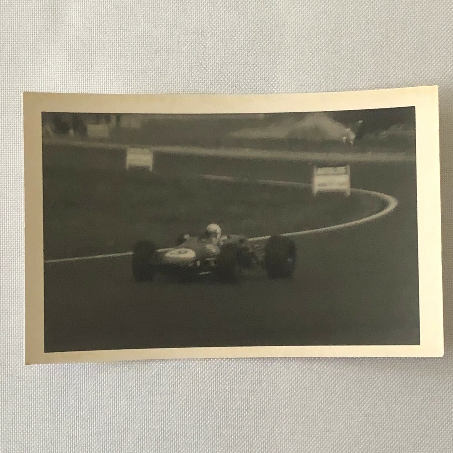 Vintage Grand Prix Racing Car Driver Photo Photograph Print 