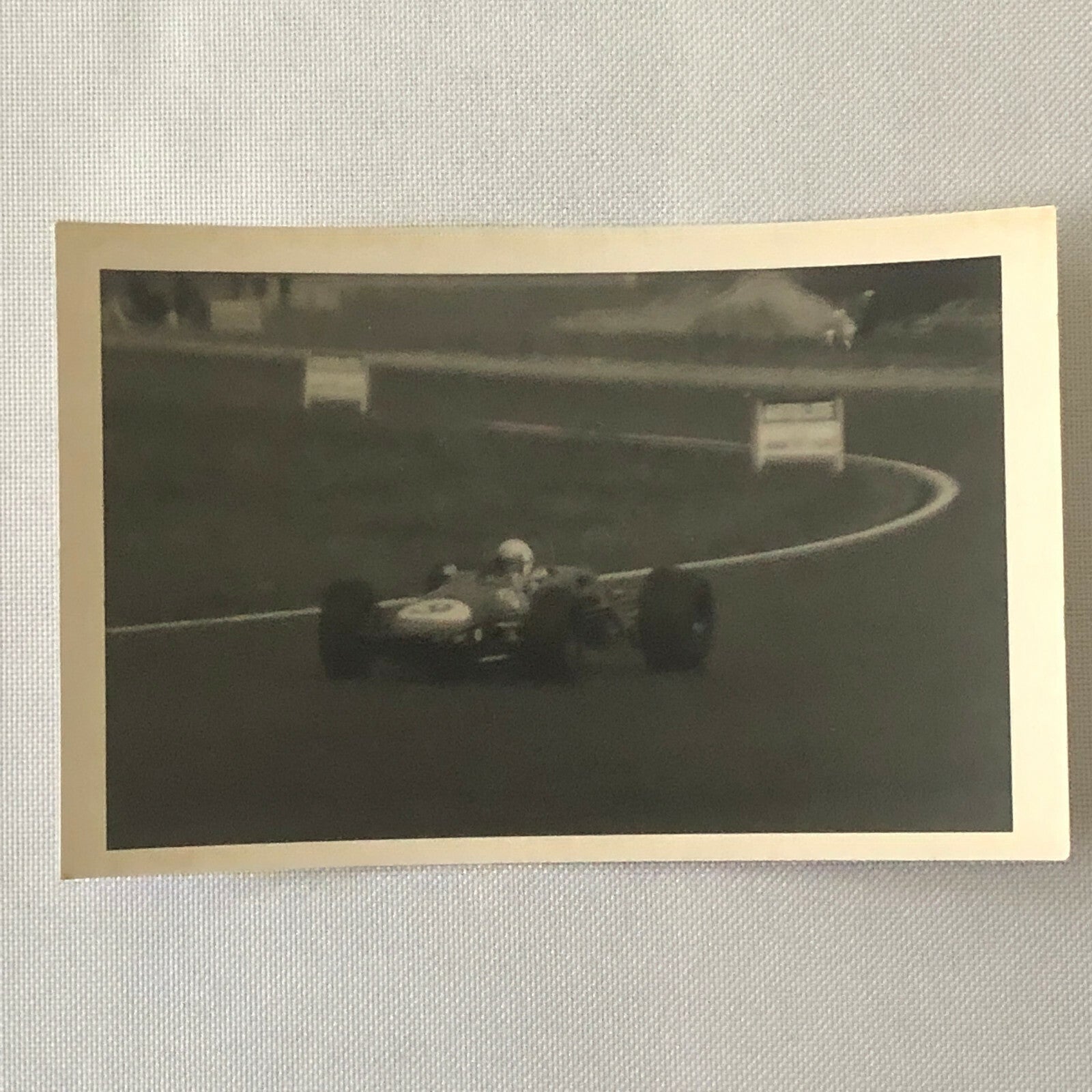 Vintage Grand Prix Racing Car Driver Photo Photograph Print 