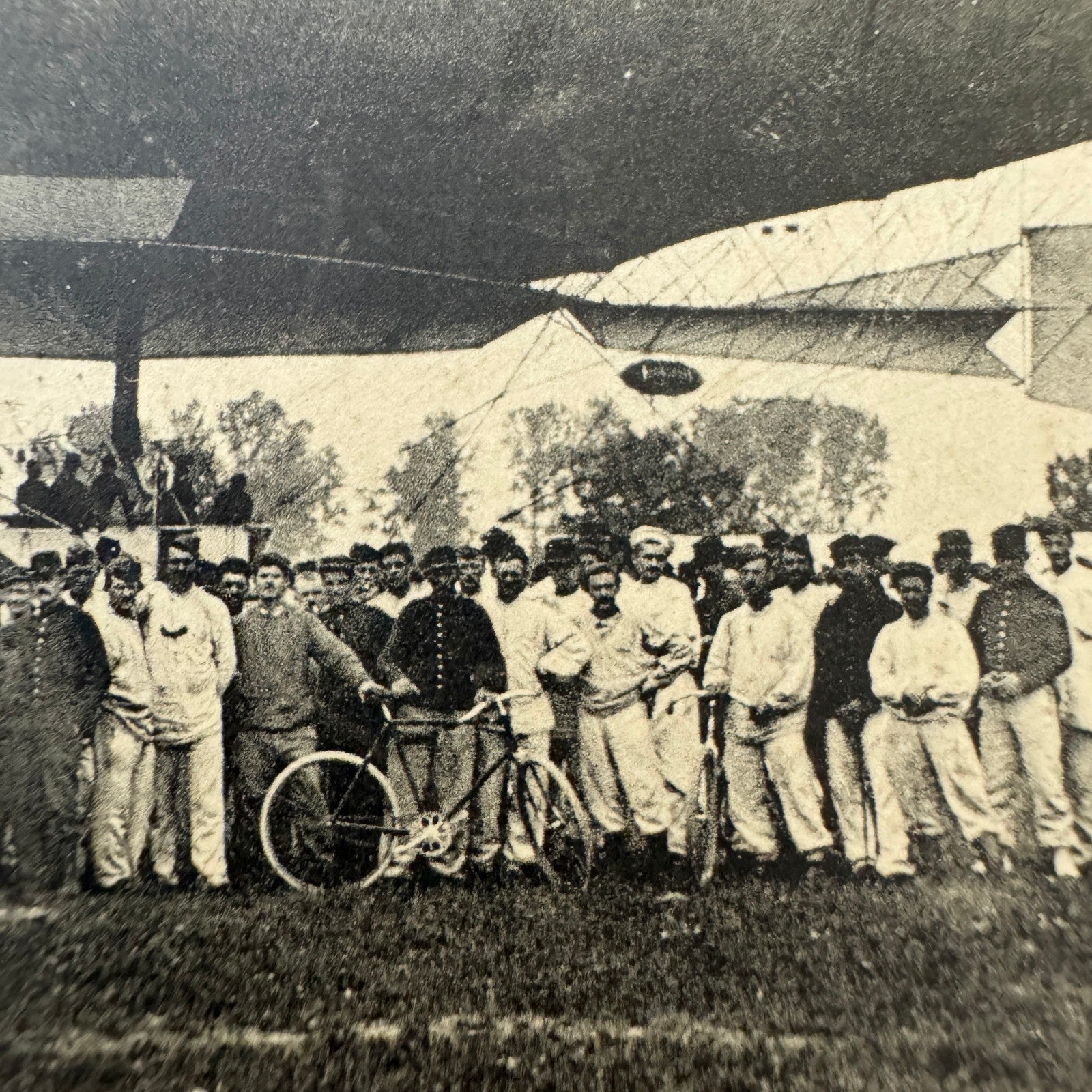 Vintage Zeppelin Airship Dirigible Postcard Post Card French Le Lebaudy