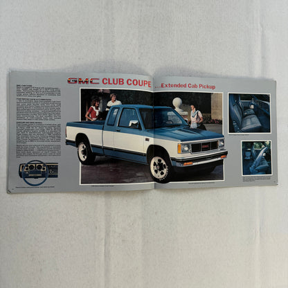 1985 GMC S-15 Pickup S15 Pickup Truck Sales Brochure Catalog Advertising