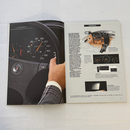 Vintage Saab 900i Car Sales Brochure Catalog Saab 900 i GERMAN Text 1986 1987
