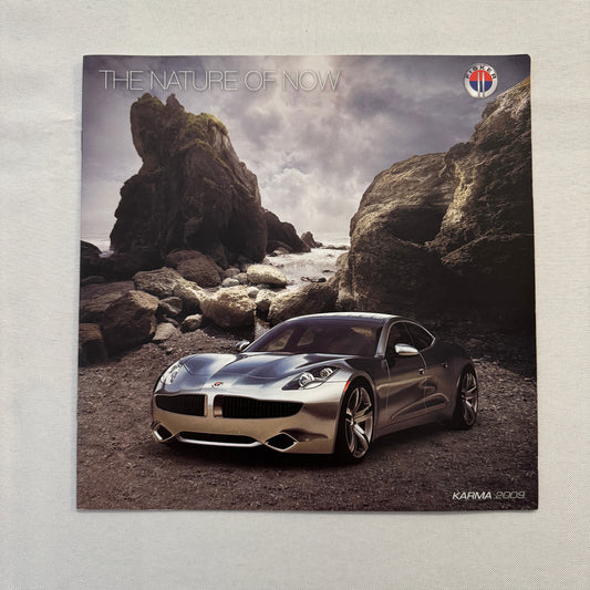2009 Fisker Karma Car Sales Brochure Catalog Advertising