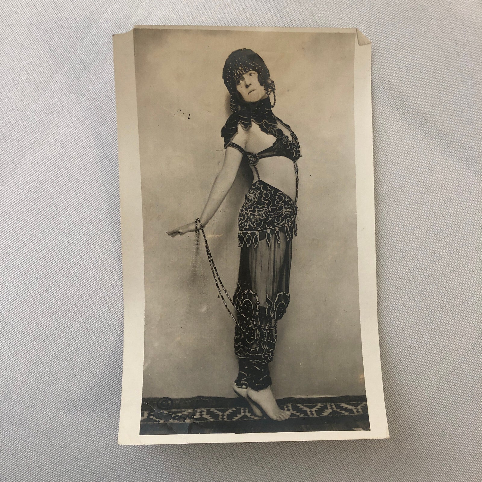 Dancer Costume Press Photo Photograph Regine Flory London Dance Dancing