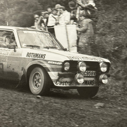 1980 RAC Rally Rallye Car Racing Photo Photograph Vintage Car