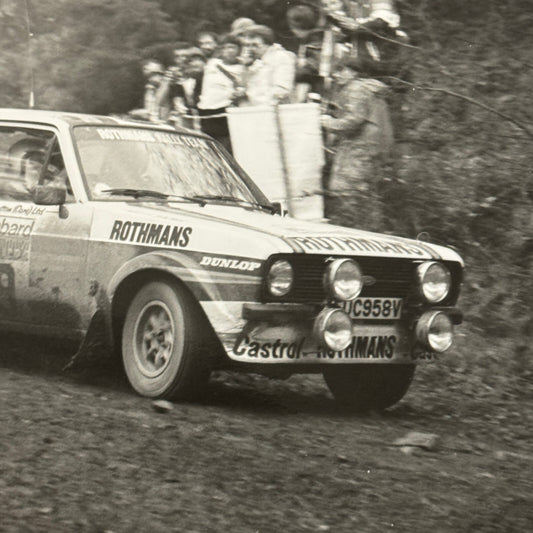 1980 RAC Rally Rallye Car Racing Photo Photograph Vintage Car