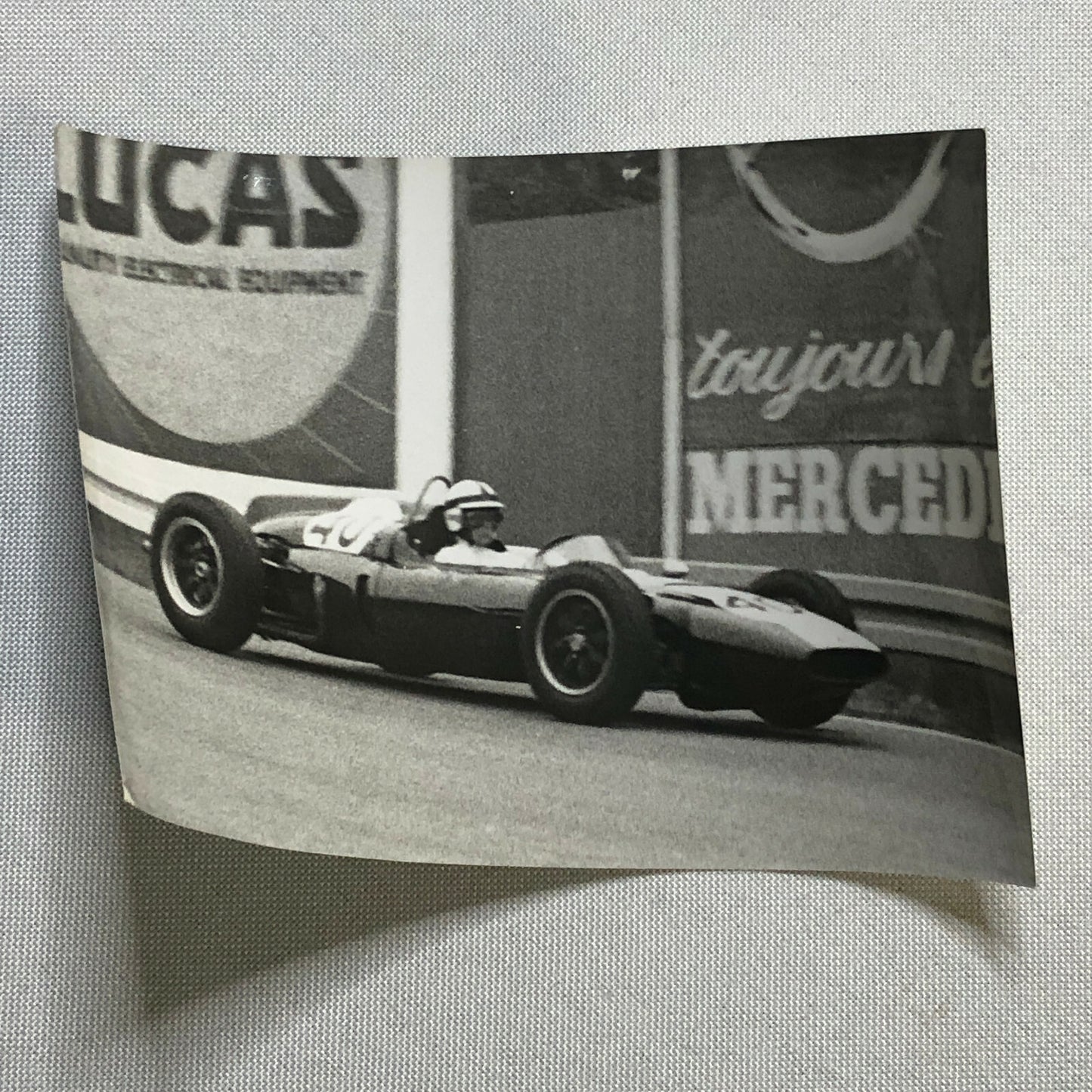 Vintage Grand Prix Racing Car Photo Photograph Print 