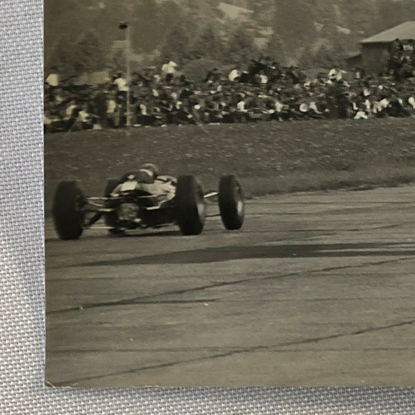 Vintage Grand Prix Car Racing Photo Photograph Print Motorsport Race