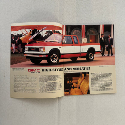 1988 GMC S-15 S15 Pickup Truck Sales Brochure Catalog Advertising Canadian