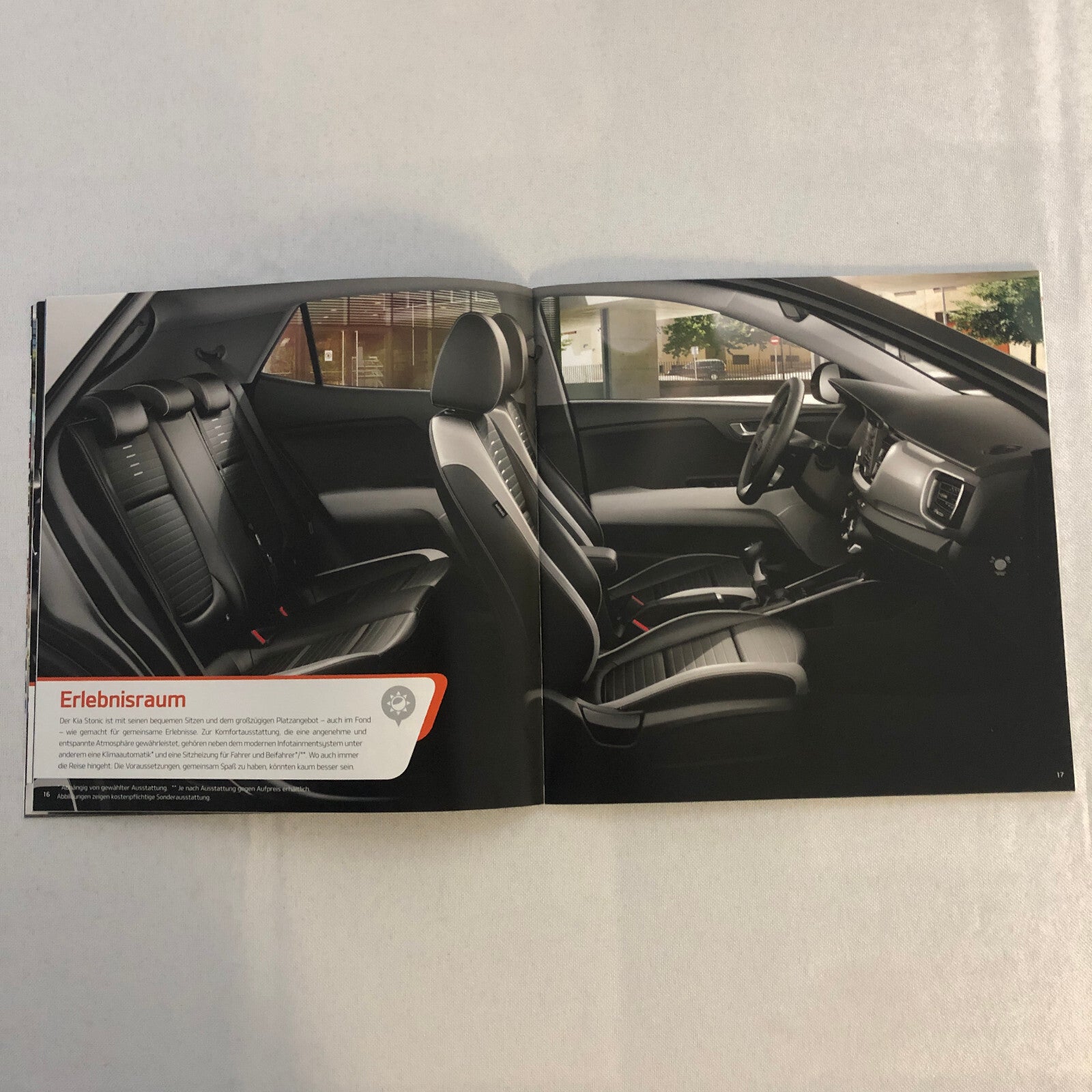 Kia Stonic Sales Brochure Catalog with Price List GERMAN Market 2018 ?